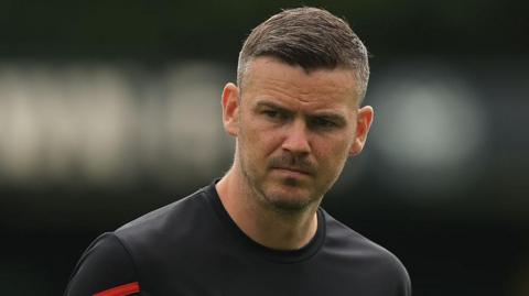 Ben Gladwin during his time as coach of Crawley Town