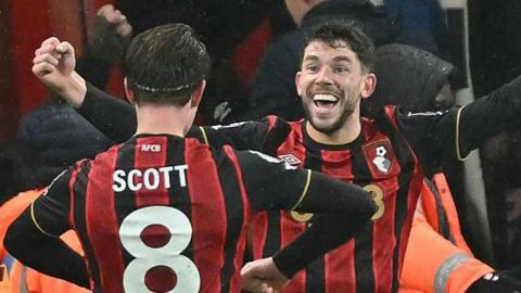 Bournemouth celebrate