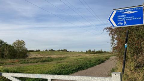 Land which would be developed as City Fields phase two