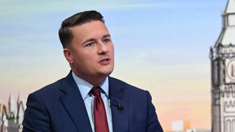 Health Secretary Wes Streeting, appearing on the BBC1 current affairs programme, Sunday with Laura Kuenssberg, speaks to presenter Victoria Derbyshire.