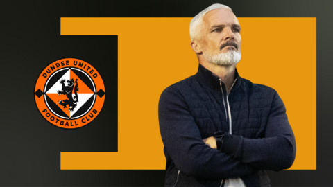 Dundee United manager Jim Goodwin