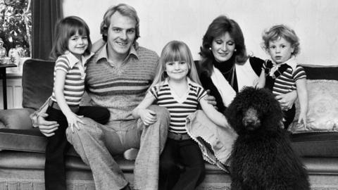 Terry Yorath and his family