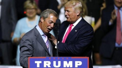 Trump and Farage