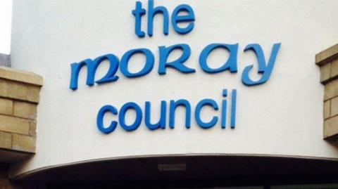 Moray Council sign