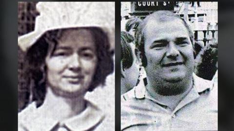 Pictures of Teresa Carson and William Marchant provided by the ICRIR as part of its appeal for witnesses