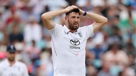 Jamie Overton looks dejected