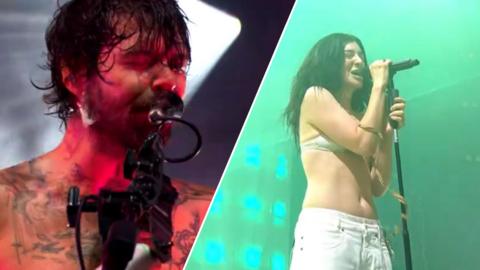 Biffy Clyro and Lorde and Glastonbury festival