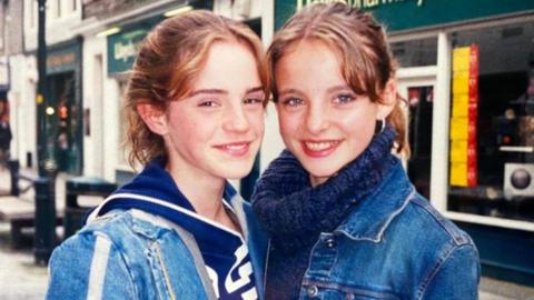 Flick Miles and Emma Watson