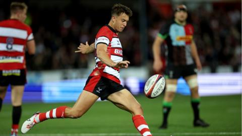 Lloyd Evans of Gloucester Rugby