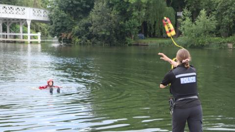 Water safety campaign course