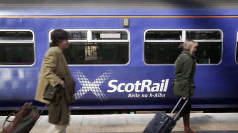 Scotrail train