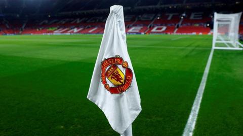 Flag at Old Trafford