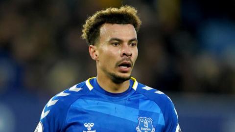 Dele Alli while playing for Everton