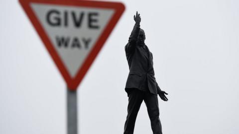 Carson's statue at Stormont