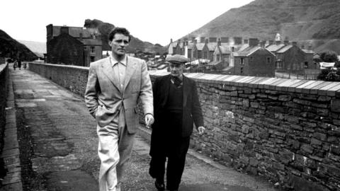 Richard Burton and his father