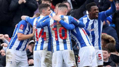 Hartlepool celebrate