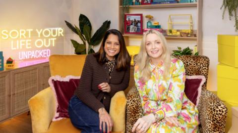 Dilly Carter and Lauren Laverne