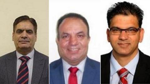 Waheed Akbar, Asif Masood, Tahir Malik