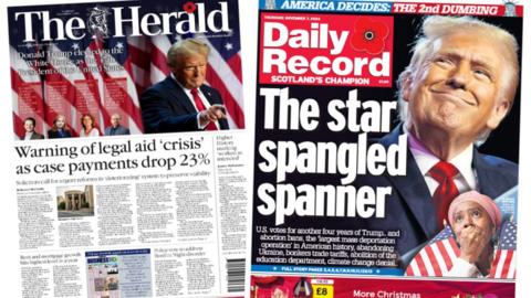 Scotland's papers: 7 November