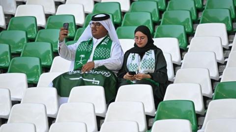 Saudi fans