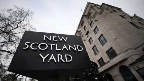 New Scotland Yard in London, Britain, 15 December 202