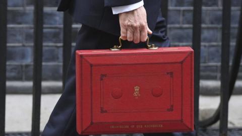 Chancellor's red Budget box