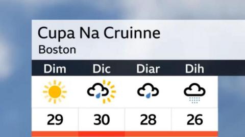 Aimsir Cupa na Cruinne