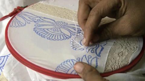 The craft of chikankari