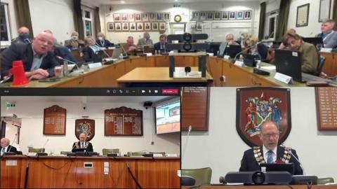 Maldon District Council meeting