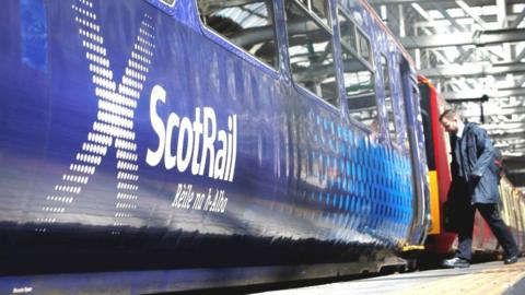 Scotrail train