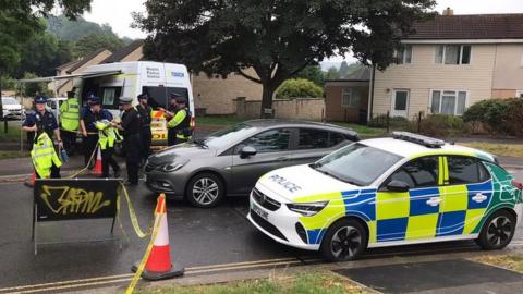 Emergency services at Eastfield Avenue