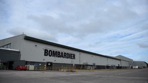 Bombardier Aerospace factory in Belfast