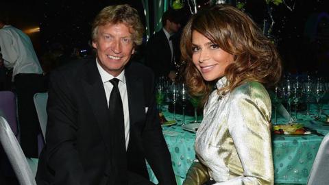 Producer Nigel Lythgoe and TV personality Paula Abdul attend the Governors Ball during the 65th Annual Primetime Emmy Awards at Nokia Theatre L.A. Live on September 22, 2013 in Los Angeles, California. 