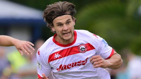 Jake Taylor in action.
