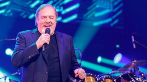 Canadian musician, singer and songwriter David Clayton-Thomas (Blood Sweat & Tears) performs at the Man Doki Soulmates: Wings Of Freedom Concert on March 3, 2017 in London, United Kingdom. 