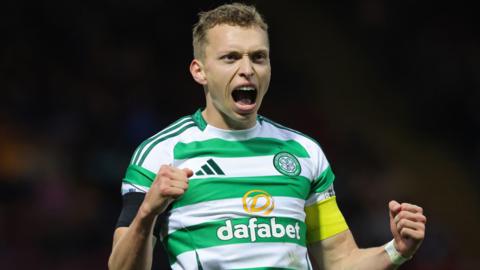 Celtic right-back Alistair Johnston