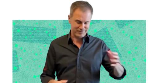 Deepfake of presenter Spencer Kelly