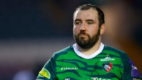 James Cronin in action for Leicester Tigers