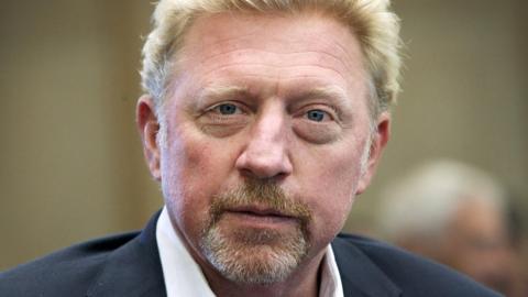 File image of Boris Becker in August 2017