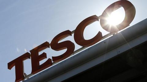 Tesco sign