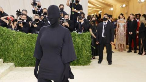 Kim Kardashian at the Met Gala