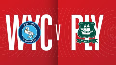 Wycombe Wanderers v Plymouth Argyle graphic