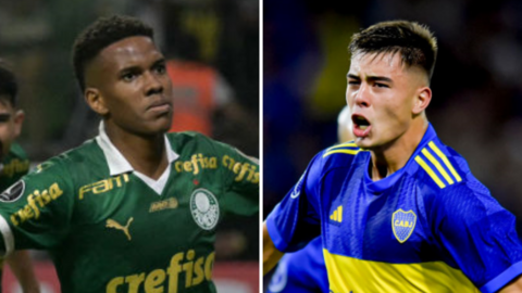 Estevao Willian and Aaron Anselmino