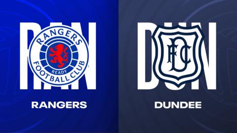 Rangers and Dundee badges