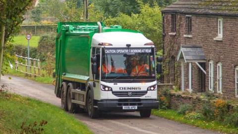 Herefordshire bin lorry