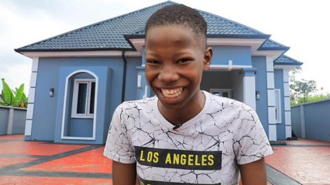 Nigerian comedy star Emmanuella Samuel used her YouTube earnings to build a house for her parents.