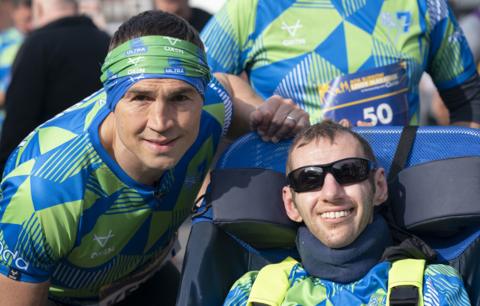 Kevin Sinfield and Rob Burrow