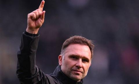 Derby County coach John Eustace is on the verge of guiding two different clubs to safety in consecutive seasons