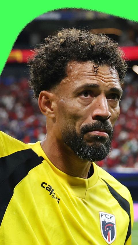 Cape Verde goalkeeper Vozinha