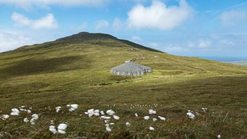 Ìomhaigh 3D de Dhùn Bharpa ann am Barraigh